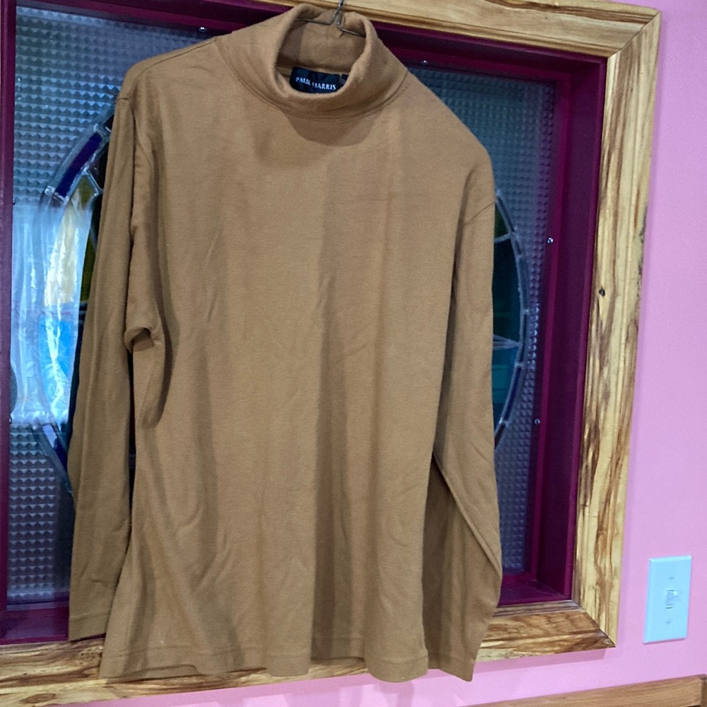 Vintage Paul Harris Turtleneck Women’s L, 65% Polyester 35% Cotton Superb Shape!